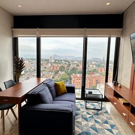 Loft Con Increible Vista Zona Polanco Condesa - Gym Y Business Center Apartment Ciudad de México Exterior foto