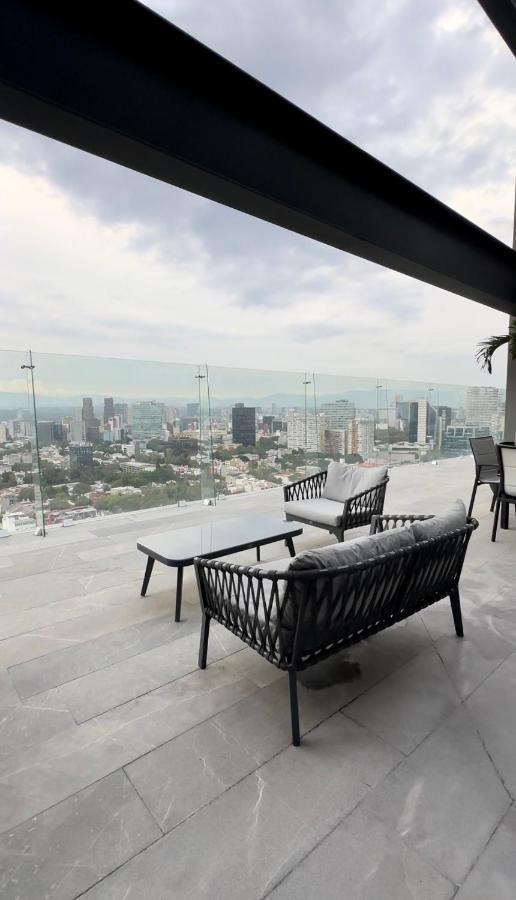 Loft Con Increible Vista Zona Polanco Condesa - Gym Y Business Center Apartment Ciudad de México Exterior foto